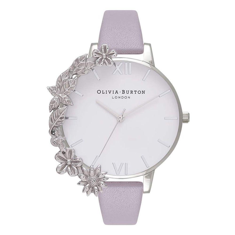 Olivia Burton Purple Artificial Leather Watch OBOB16CB05AC