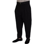 Dolce & Gabbana Black CottonStretch Loose DenimTrouser Jeans PAN74311-54