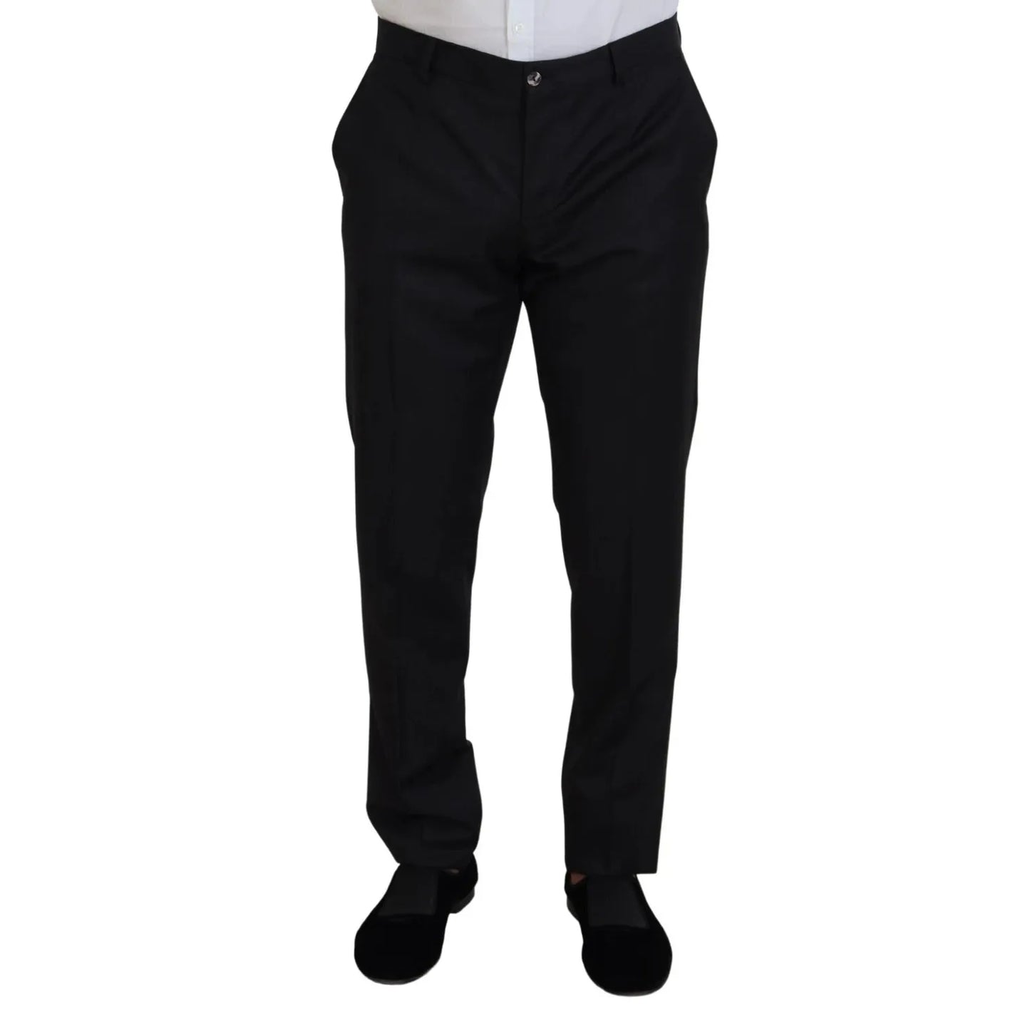 Dolce & Gabbana Melange Grey Wool 2 Piece MARTINI Suit KOS2002-52