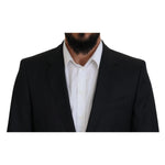 Dolce & Gabbana Melange Grey Wool 2 Piece MARTINI Suit KOS2002-52