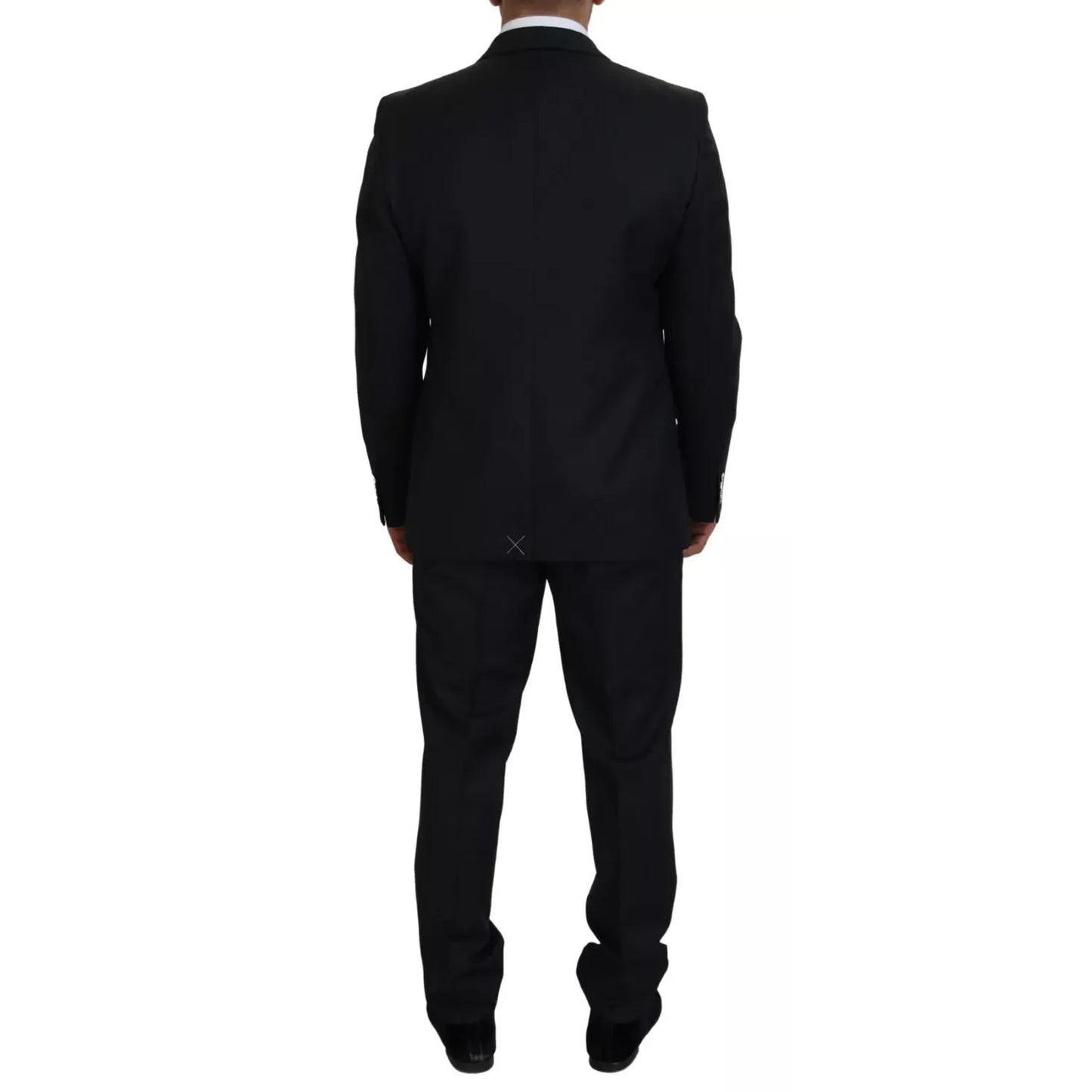Dolce & Gabbana Melange Grey Wool 2 Piece MARTINI Suit KOS2002-52