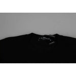 Dolce & Gabbana Black Cashmere Crewneck Pullover Sweater TSH5563-44