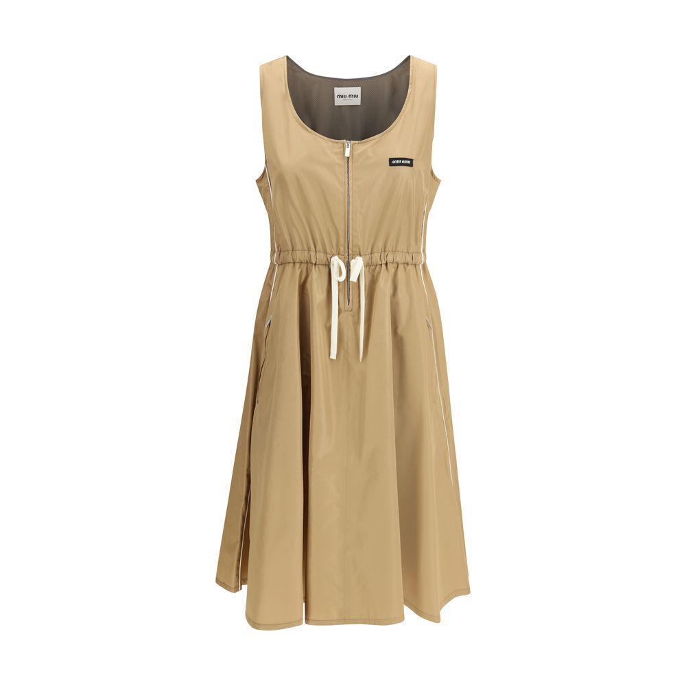 Miu Miu Silk tec Dress MI-MF5873SOOO121GF0A68-IT38 | S