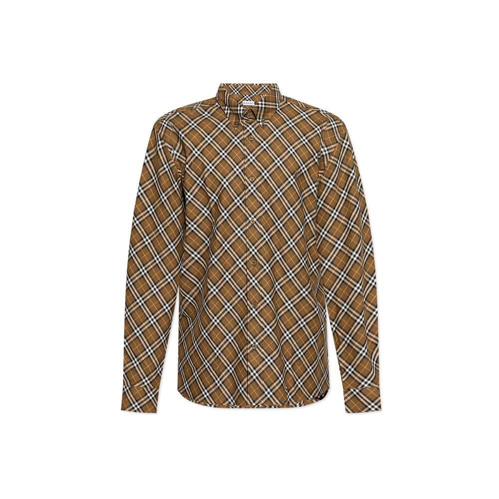Burberry Cotton Checked Shirt BU-8844913377492-S