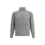 Brunello Cucinelli Buttoned turtleneck Sweater BR-M2B300703C074-IT54 | XXL