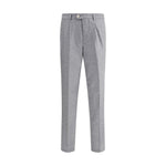 Brunello Cucinelli Cashmere-silk flannel Pants BR-MR436L00HC591-IT50 | L