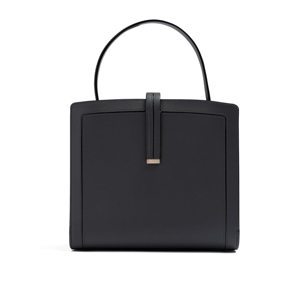 Giada Anthracite Leather Shoulder Bag GI300725-1