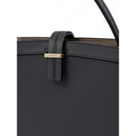 Giada Anthracite Leather Shoulder Bag GI300725-1