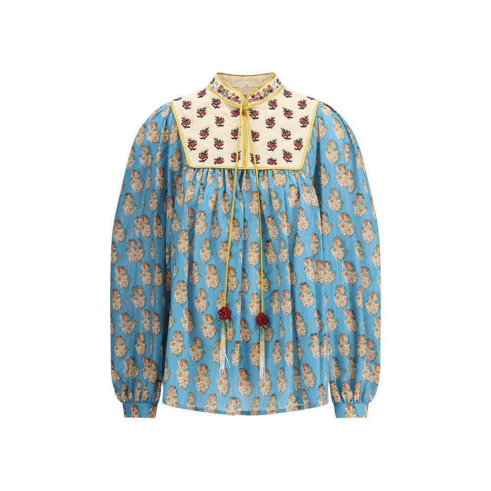 Valentino Petales D'Amour print Blouse VA-7B3AEAV59M5HW9-IT44 | L