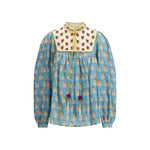 Valentino Petales D'Amour print Blouse VA-7B3AEAV59M5HW9-IT44 | L