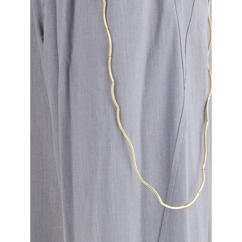 Darkpark Chain adorned Phebe Pants DA-WTR36SFAW440072-IT40 | M