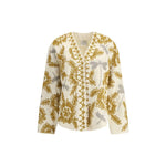 Forte_Forte Embroidered velvet Kimono FO-14039MYCOATF48A3006-II/M
