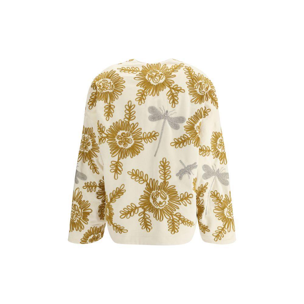 Forte_Forte Embroidered velvet Kimono FO-14039MYCOATF48A3006-II/M