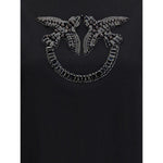 PINKO Embroidered logo T-Shirt PI-100535A2RNZ99-M