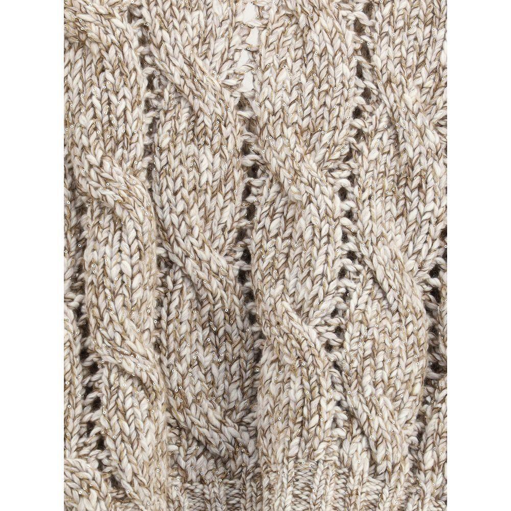 Brunello Cucinelli Dazzling Chiné wool Cardigan BR-MGR372916CIK13-M