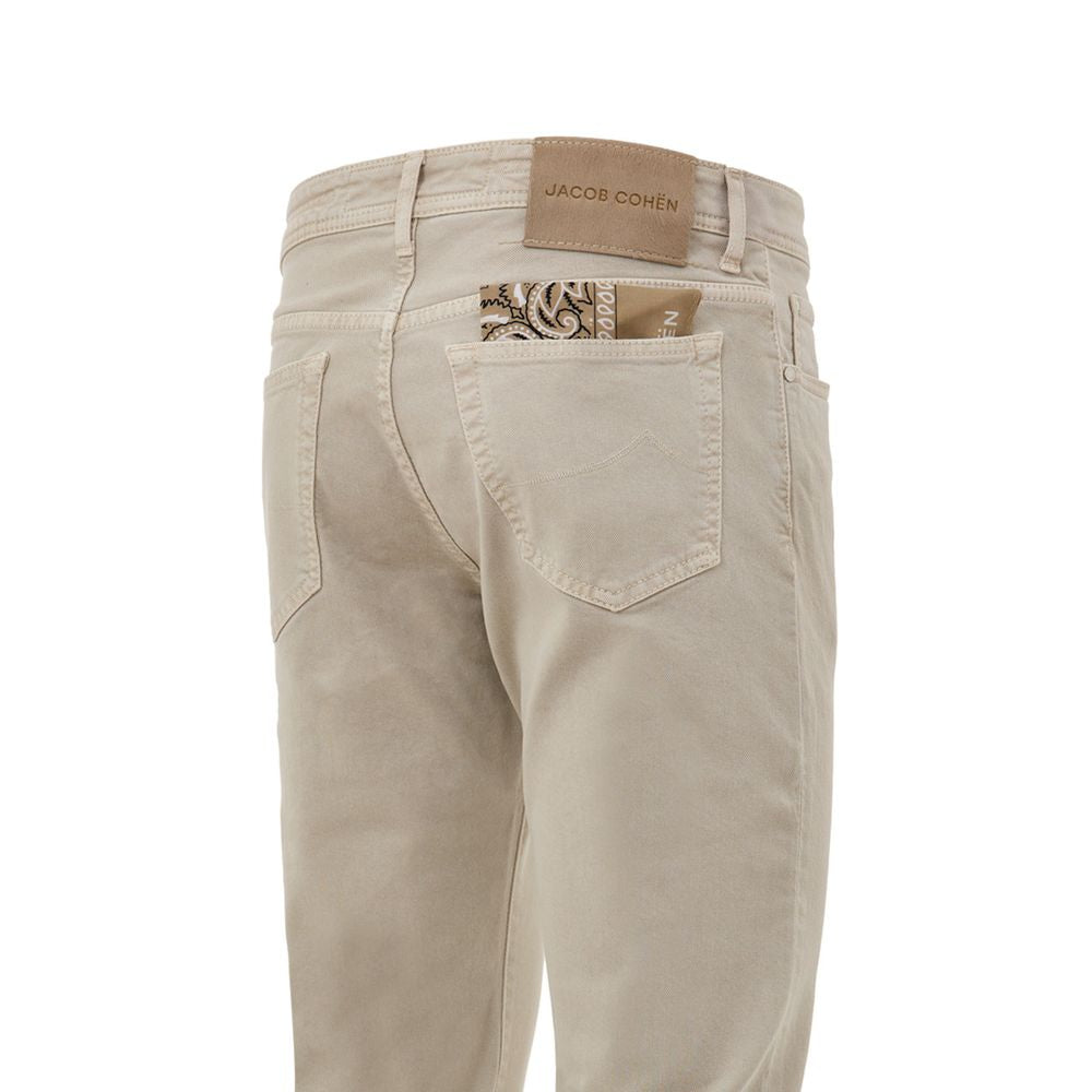 Jacob Cohen Beige Cotton Jeans Denim JA-10213672-W34