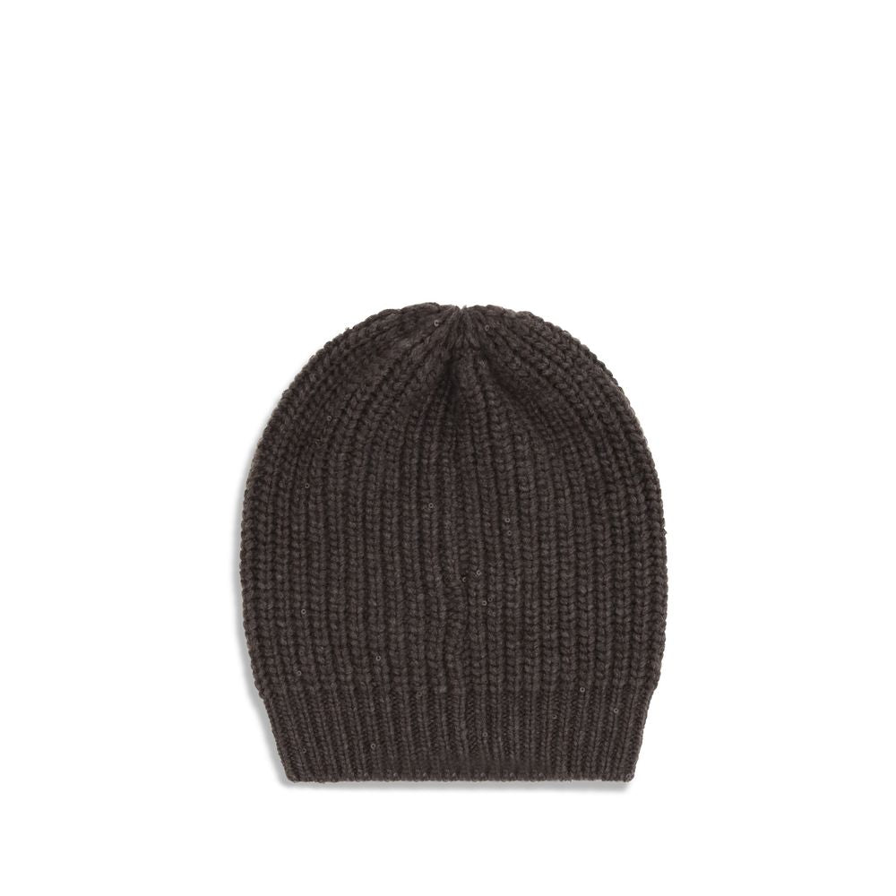 Brunello Cucinelli Cashmere Beanie Hat BR-M32373999C2559-S