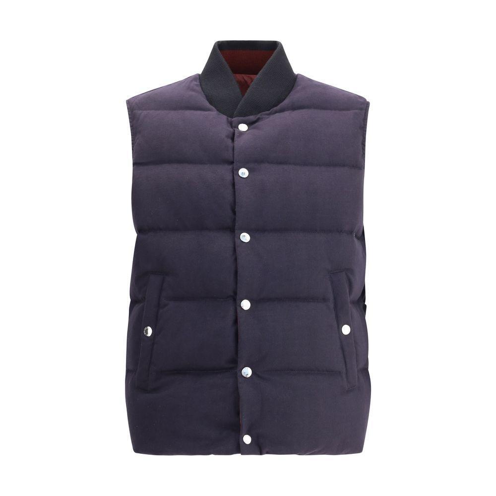 Dolce & Gabbana Reversible Down Vest DO-G9BSPTFCTABS8031-IT48 | M