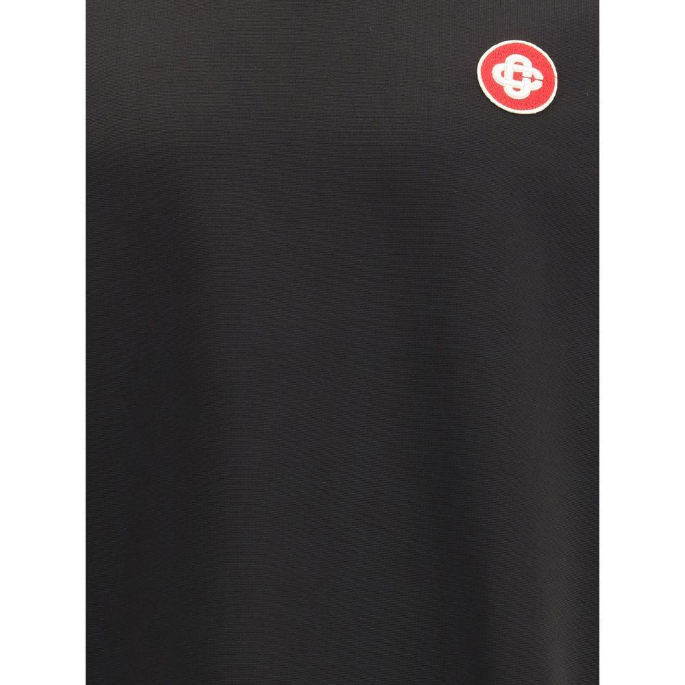 Casablanca Polo Shirt with logo patch CA-MPF25JTP38101BLACK-S