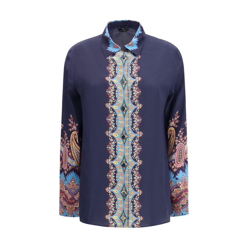 Etro Silk Shirt Paisley print ET-WRIA0013AKB33X0886-IT40 | M