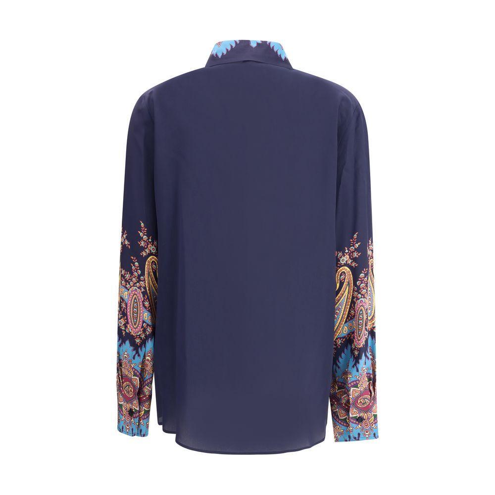Etro Silk Shirt Paisley print ET-WRIA0013AKB33X0886-IT40 | M