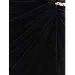 Self-Portrait Short velvet Dress SE-AW25128SBBLACK-10