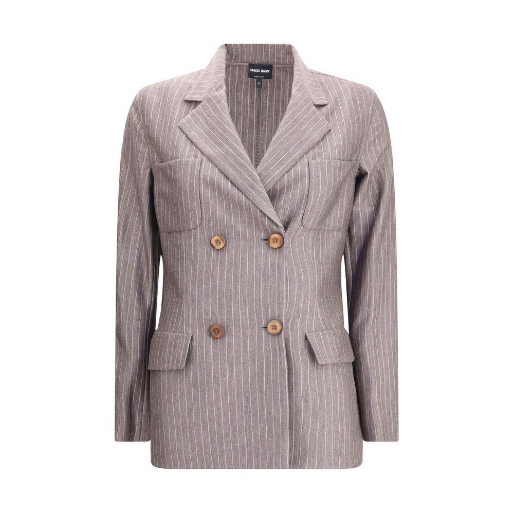 Giorgio Armani Double-breasted Blazer GI-GW002064F6007-IT46|XL