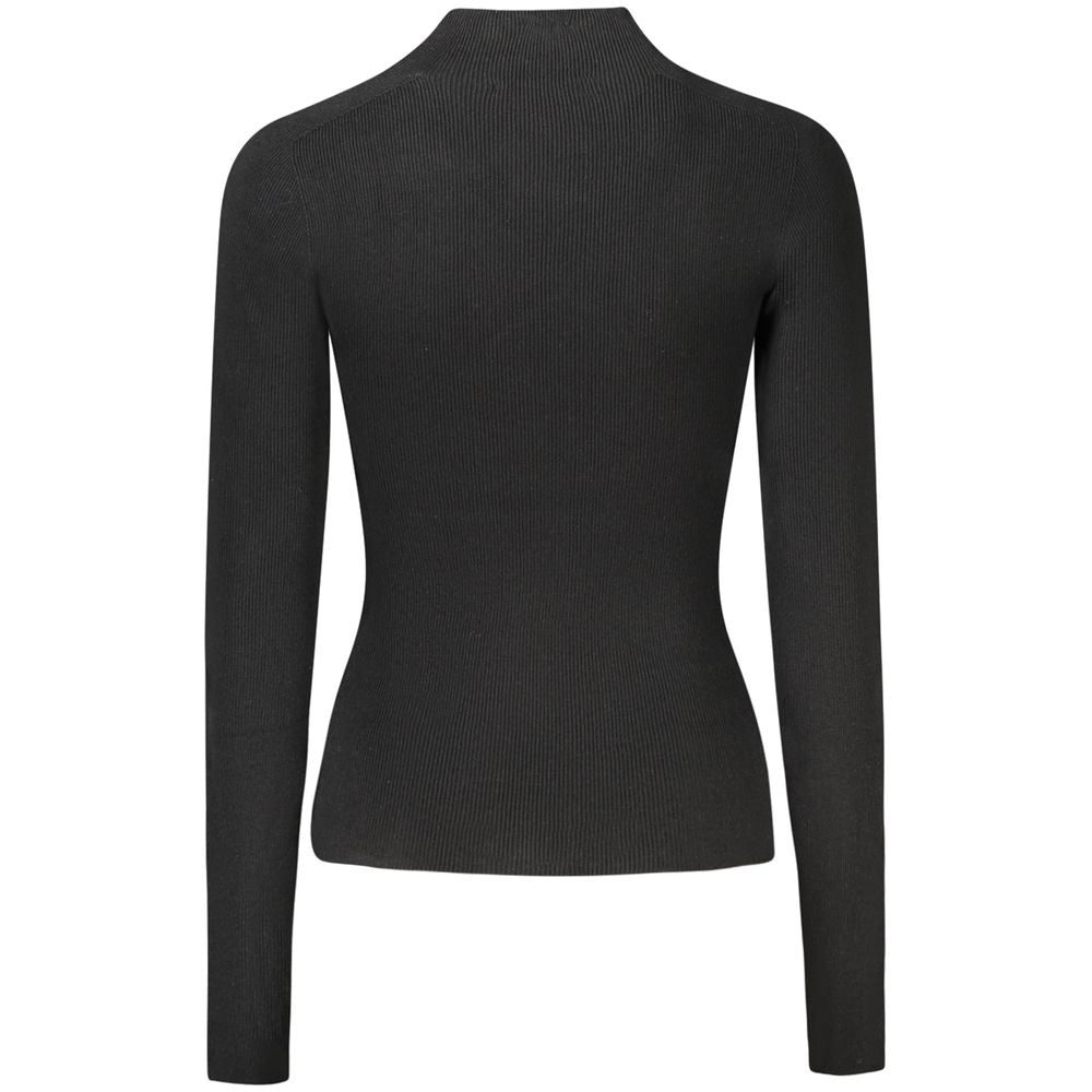 Guess Jeans Black Wool Women Sweater GU-39577-XS