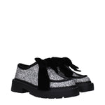 Jimmy Choo Gray Plastic Slip-On Loafers