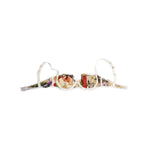 Dolce & Gabbana Floral Print Semi Padded Balconette Bra Underwear