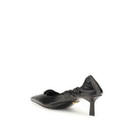Prada Leather logo Pumps PR-1I188OF055070F0002-EU36/US6