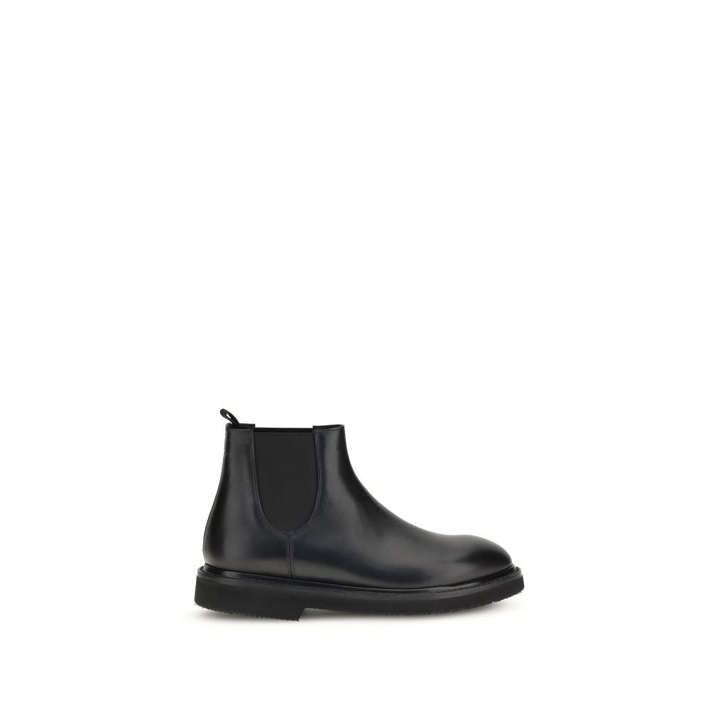 Premiata Chelsea Ankle Boots PR-32313NERO-EU43/US10