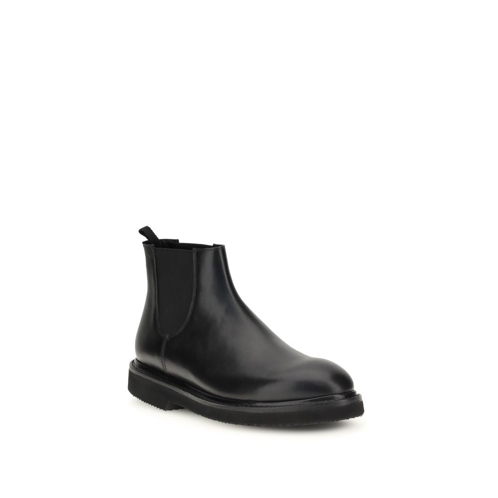 Premiata Chelsea Ankle Boots PR-32313NERO-EU43/US10