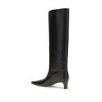 Staud Wally leather High Boots ST-F25P1001WLBLK-EU36.5/US6.5