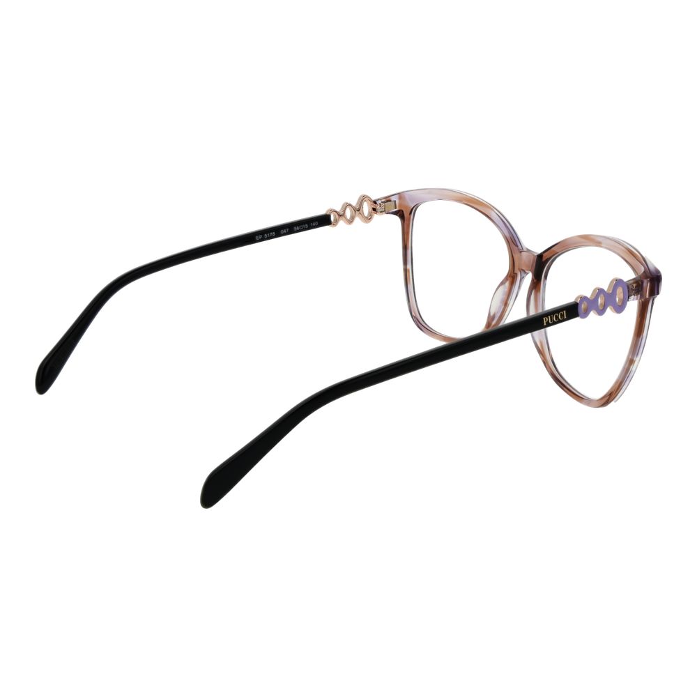 Emilio Pucci Brown Women Glasses Frame