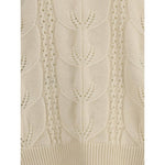 Ermanno Scervino Oversized perforated Sweater