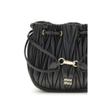 Miu Miu Matelassé nappa leather Pouch