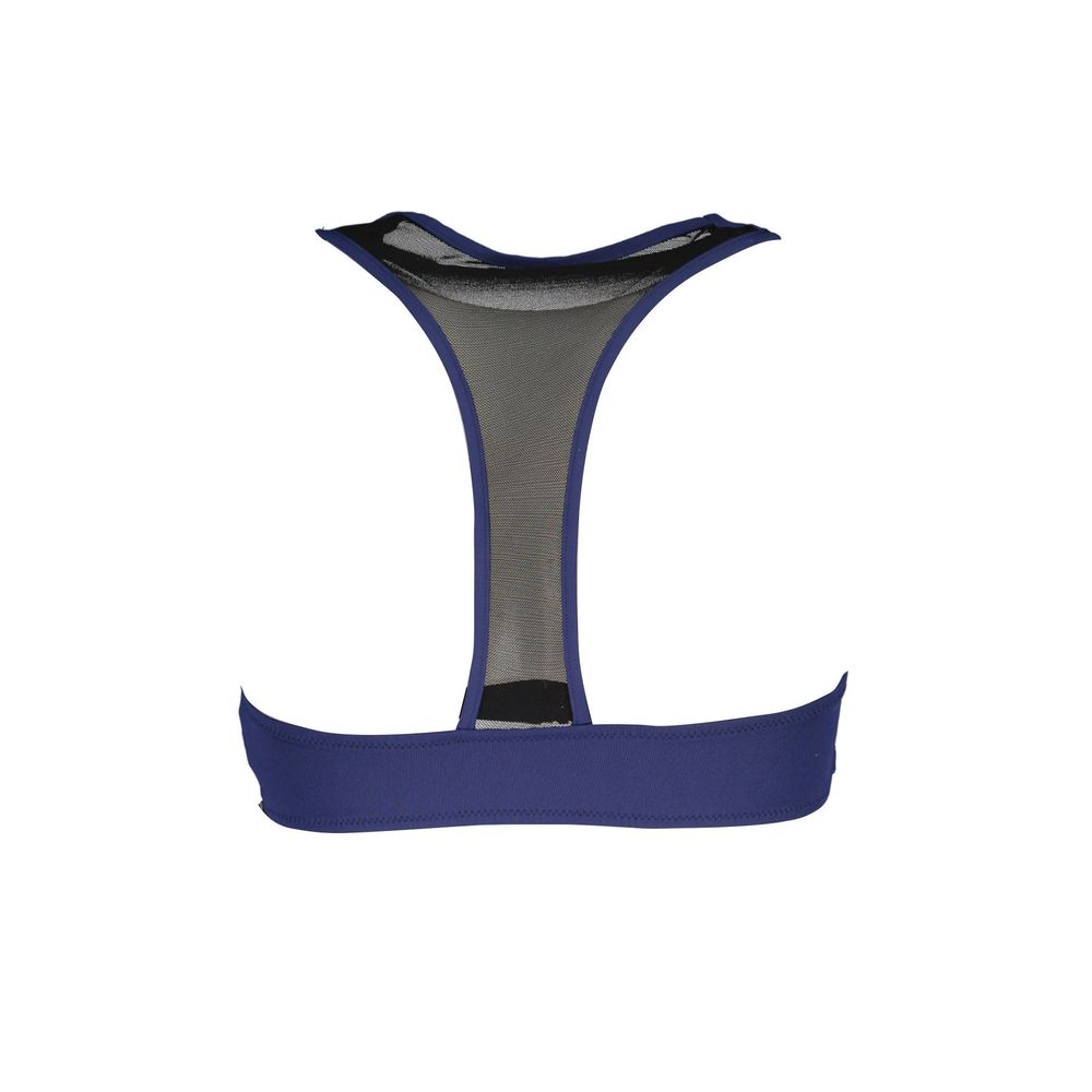 Karl Lagerfeld Blue Elastane Swimwear