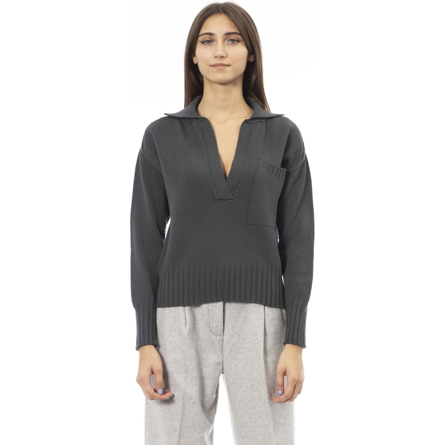 Alpha Studio Sweaters AD8362BE_9002MUSCHIO:401116