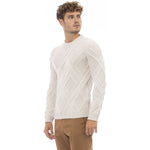 Alpha Studio Sweaters AU7038C_4008STUCCO:401427