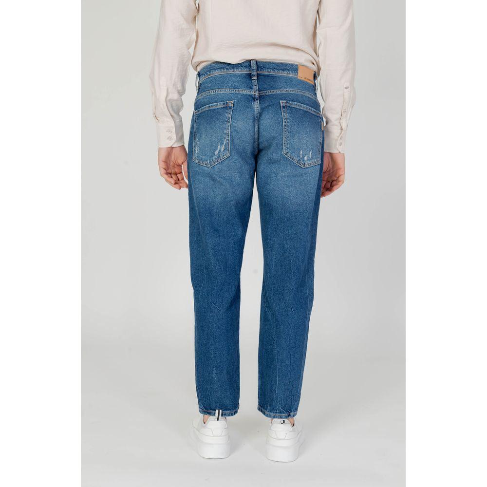 Antony Morato Blue Cotton Jeans & Pant AN-13380000176-W32