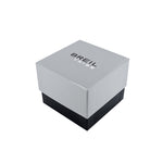 Official packaging box for BREIL Mod. C watch, featuring sleek design for the lady quartz model with 5 ATM water resistance.