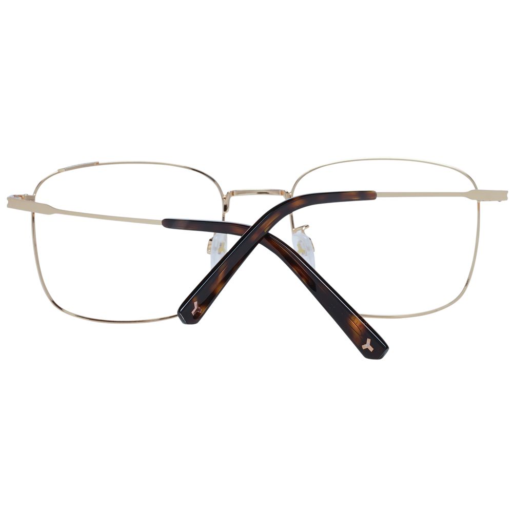 Bally Gold Metal Glasses (Frames) Bally