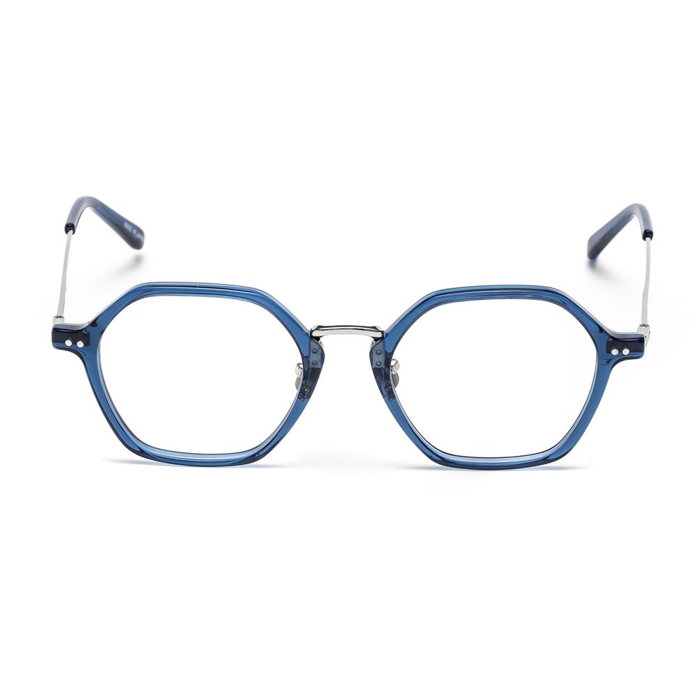 Belstaff Blue Stainless Steel Glasses (Frames) Belstaff