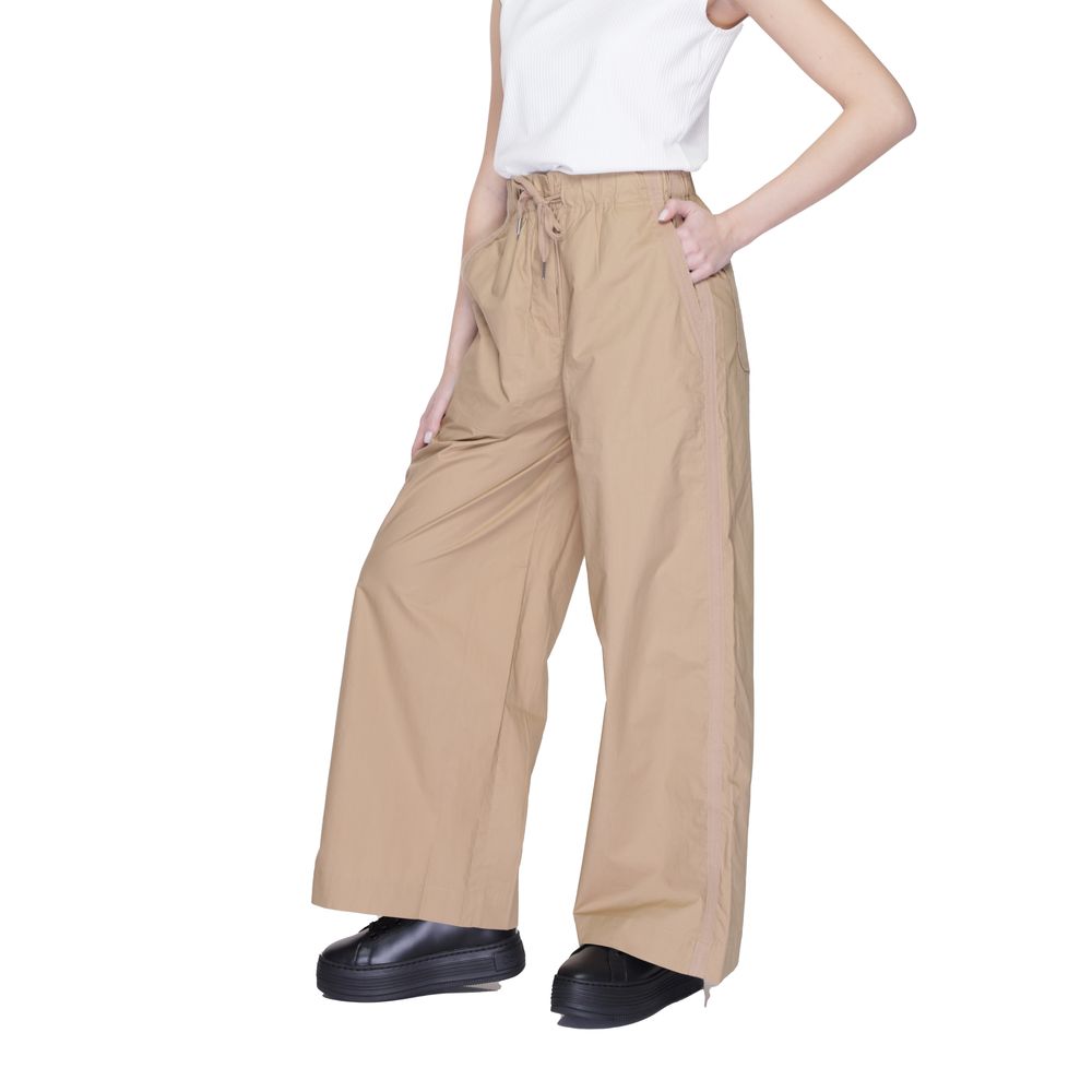 Blauer Beige Cotton Casual Pants Blauer