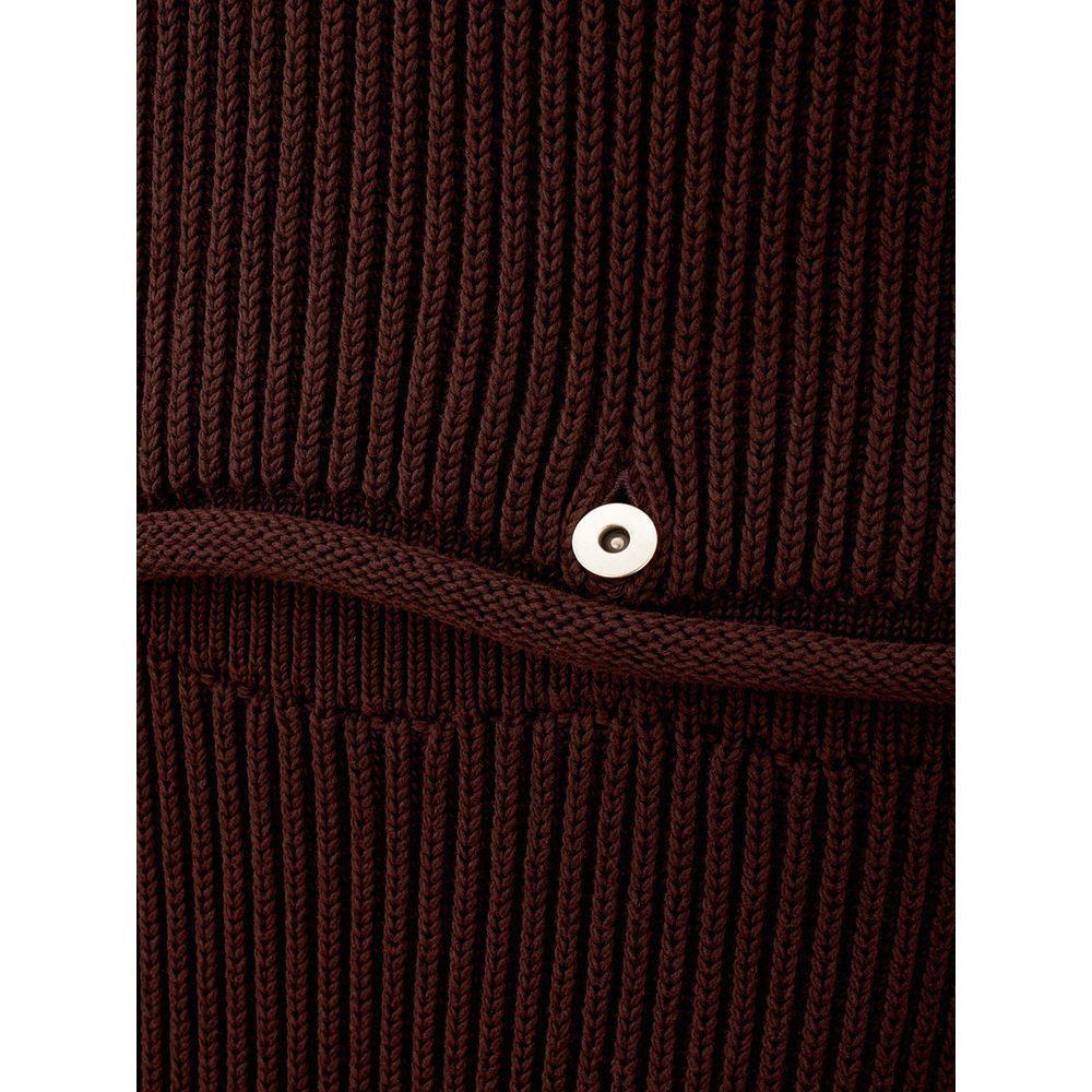 Bottega Veneta Elegant Viscose Brown Dress BO-1701664-IT42|M