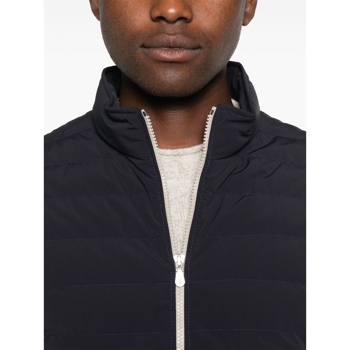 Brunello Cucinelli Zip-fastening sleeveless vest Vests