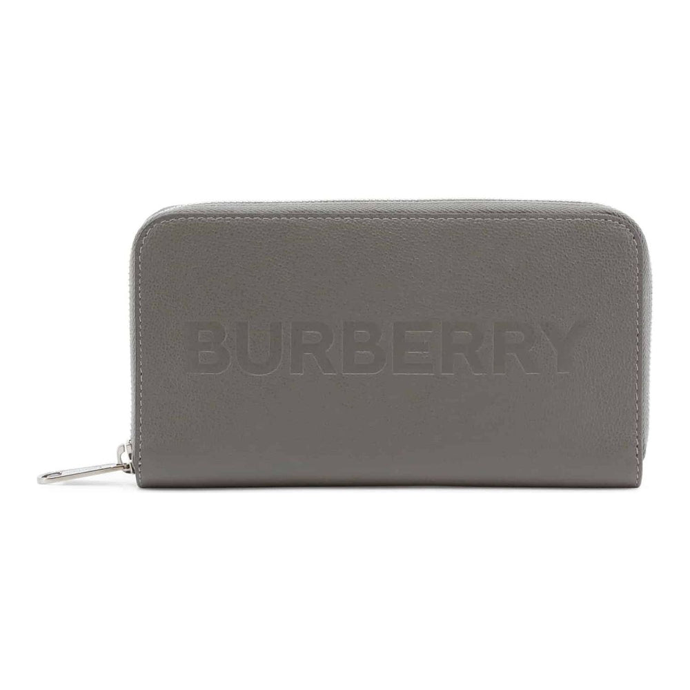 Burberry Leather Wallets in Grey 80528861_GREY:370579