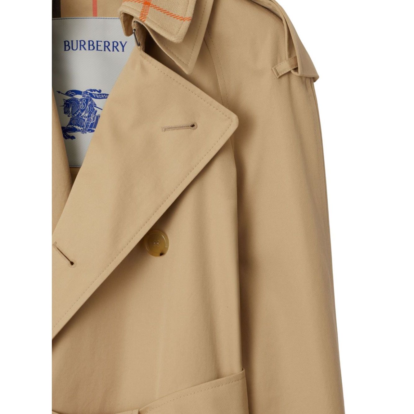 Burberry Trench coat with Vintage Check motif