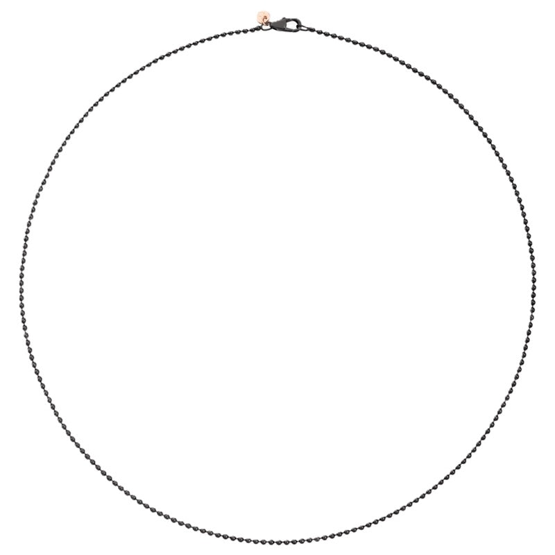 COLLANE DODO MOD. DCB7004BOLLIPVDMX40 necklace displayed against a white background.